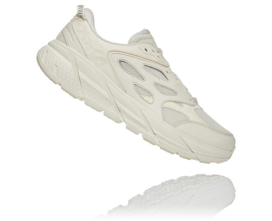 Tenis Hoka One One Hombre Blancos - Clifton L - QWBY30517